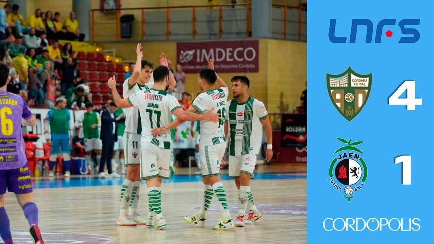 El Córdoba Patrimonio sigue demostrando que está vivo y derrota al Jaén Paraíso Interior