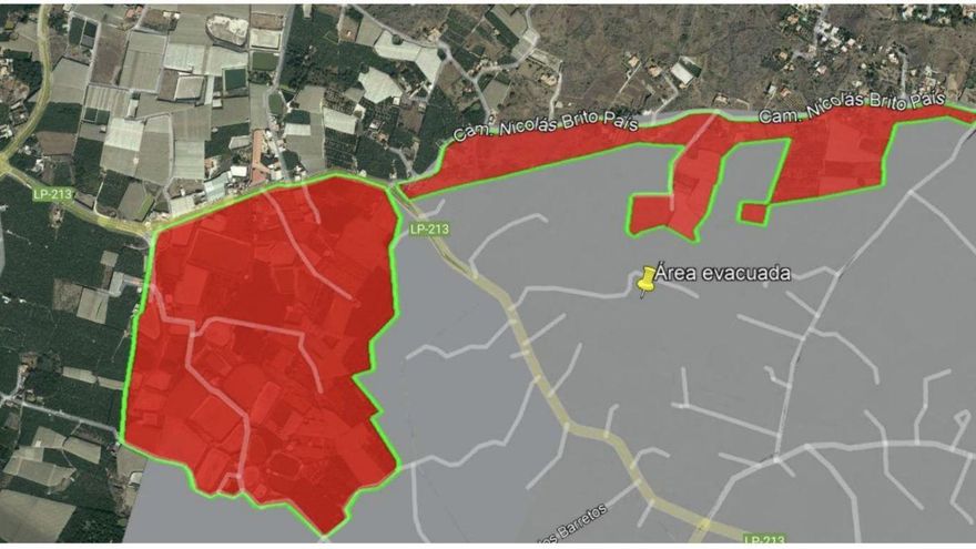 El Pevolca da por finalizada la evacuación en dos zonas de Los Llanos
