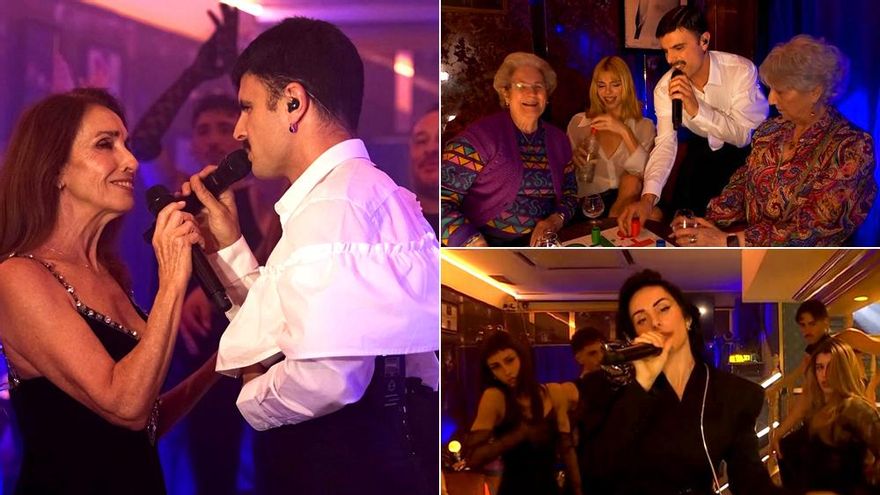 Imágenes de la actuación de Rodrigo Cuevas en 'La Revuelta'