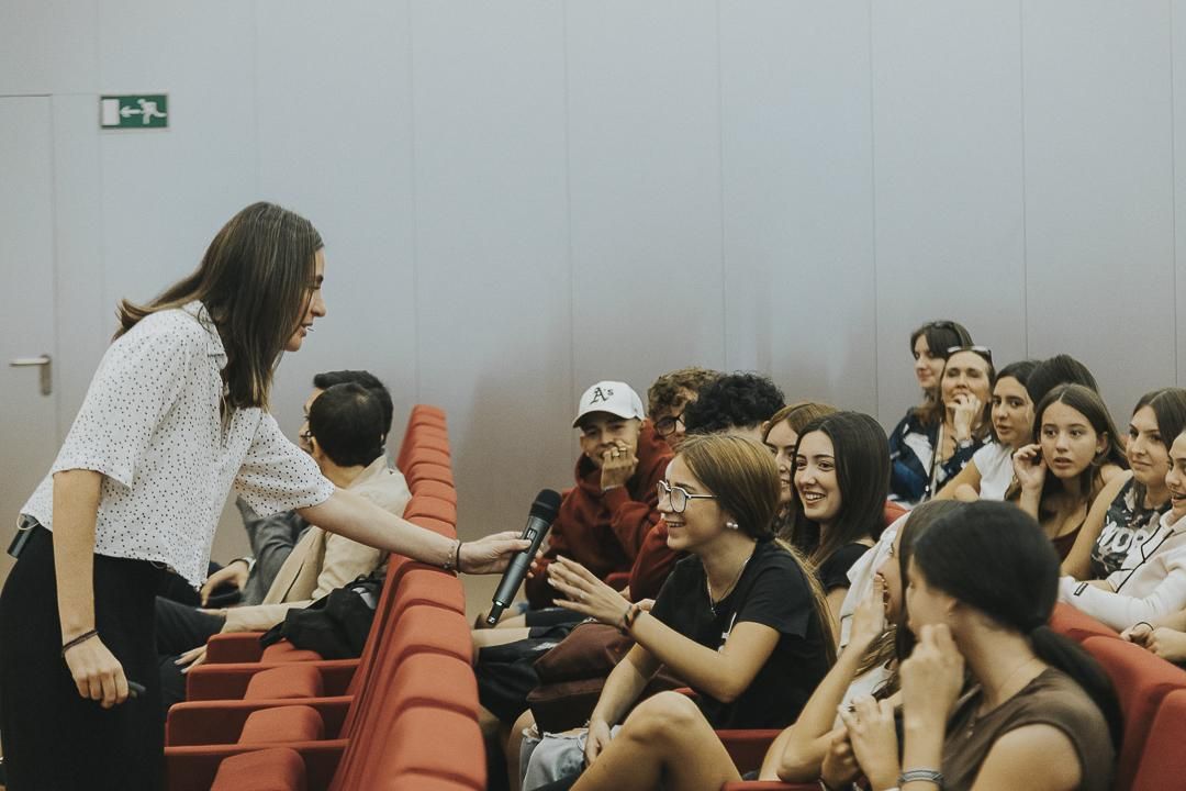 Durante la charla, se ha preguntado a los asistentes sobre su visión en materia de bulos y medioambiente