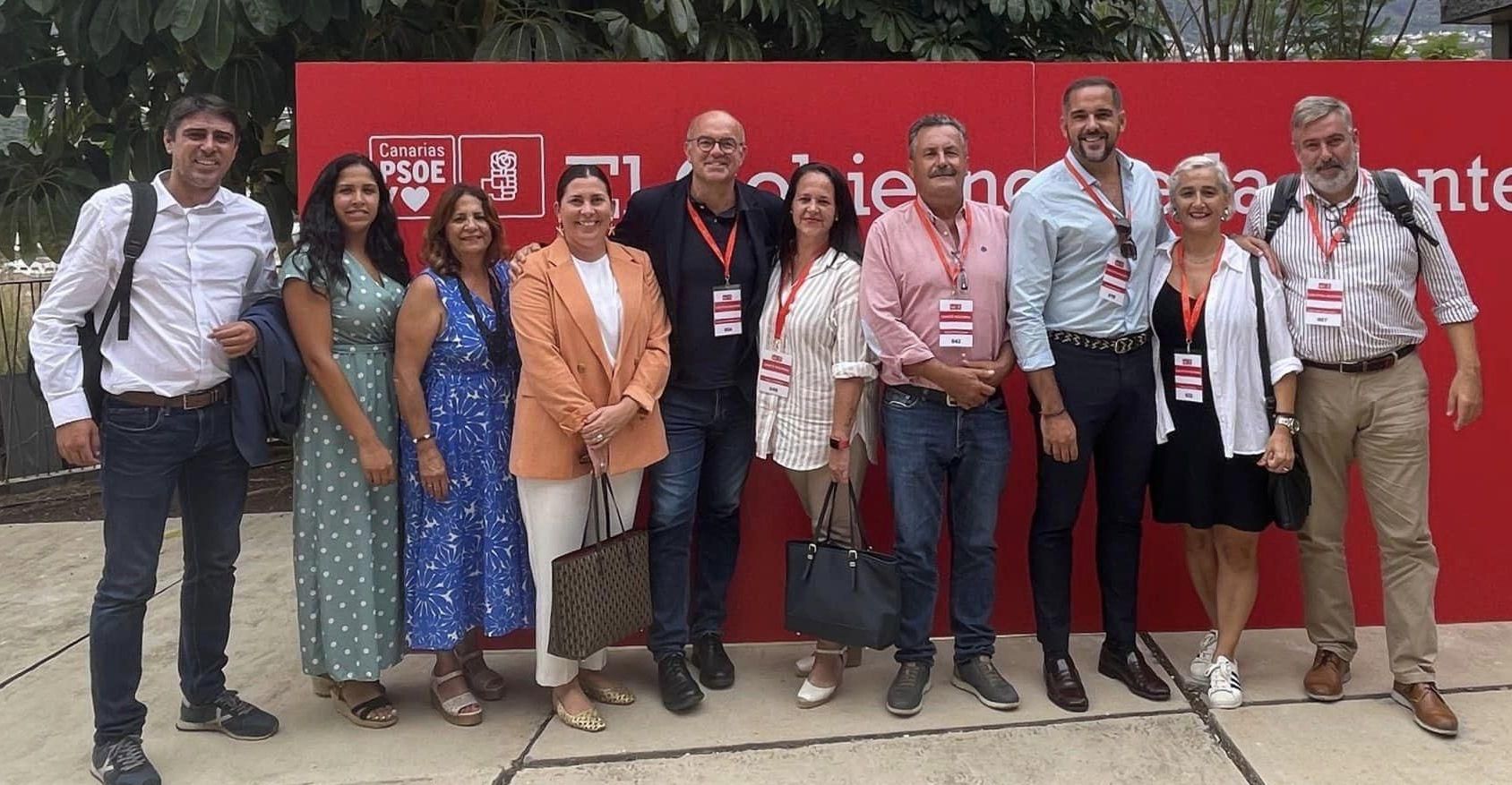 En la imagen, los participantes del PSOE de La Palma en el Congreso Regional celebrado el pasado 10 de septiembre.