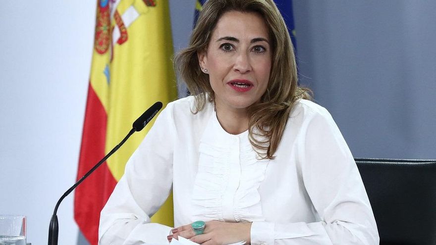 La ministra de Transportes, Movilidad y Agenda Urbana, Raquel Sánchez
