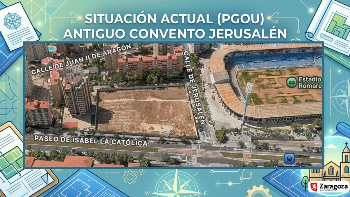 Otra recalificación a la carta del PP en Zaragoza: un grupo inversor levantará 220 pisos de lujo junto a La Romareda