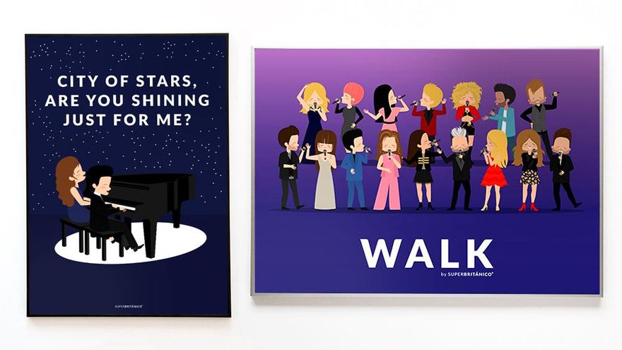 Dos de los diseños más populares de Superbritánico