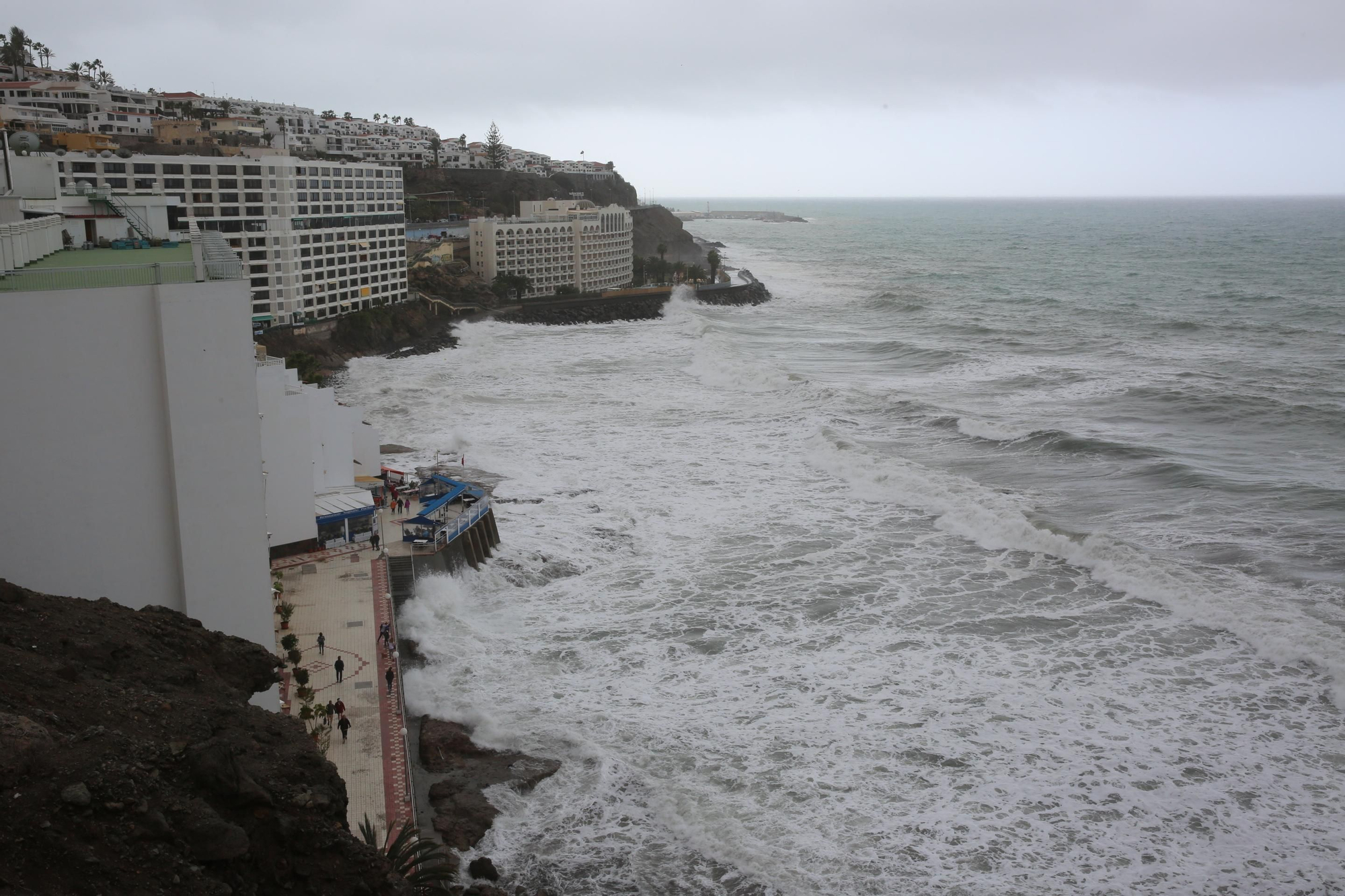 Patalavaca durante el Temporal.
