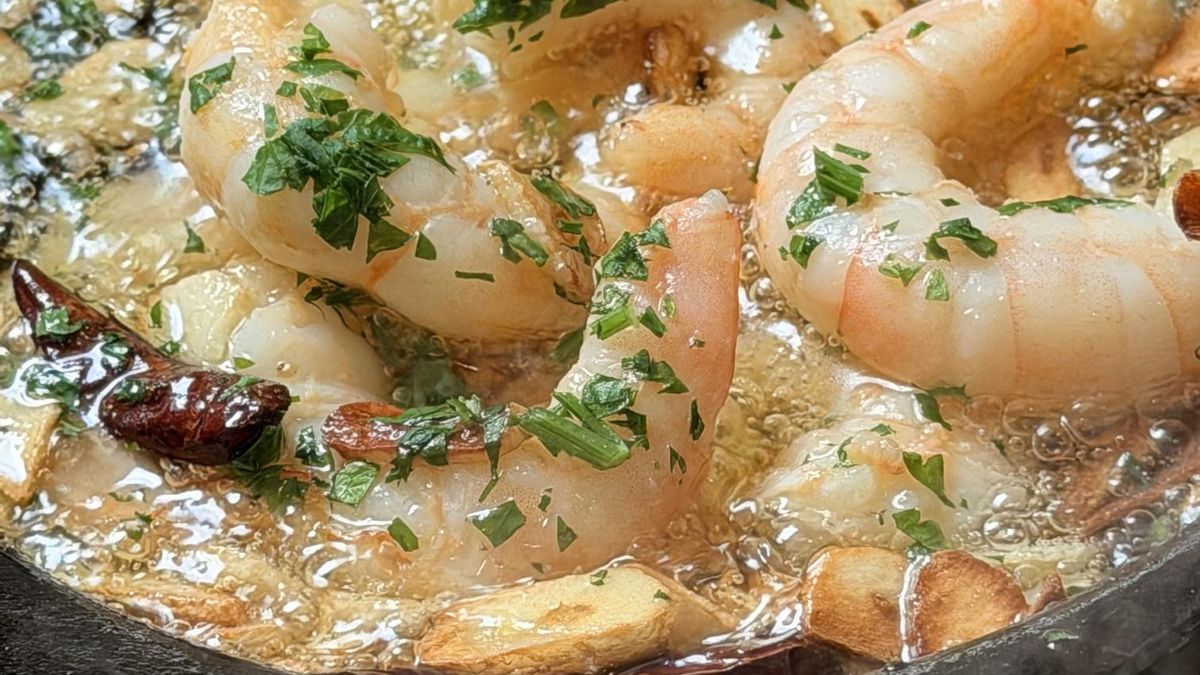 Gambas al Ajillo. 
