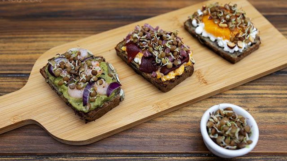 Un aperitivo con legumbres