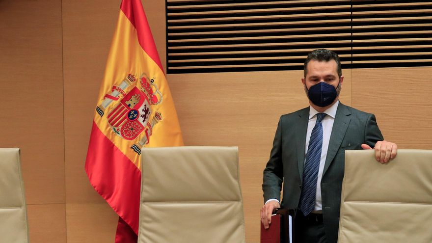 El presidente de la Comisión Nacional del Mercado de Valores, Rodrigo Buenaventura Canino. EFE/ Fernando Alvarado/Archivo
