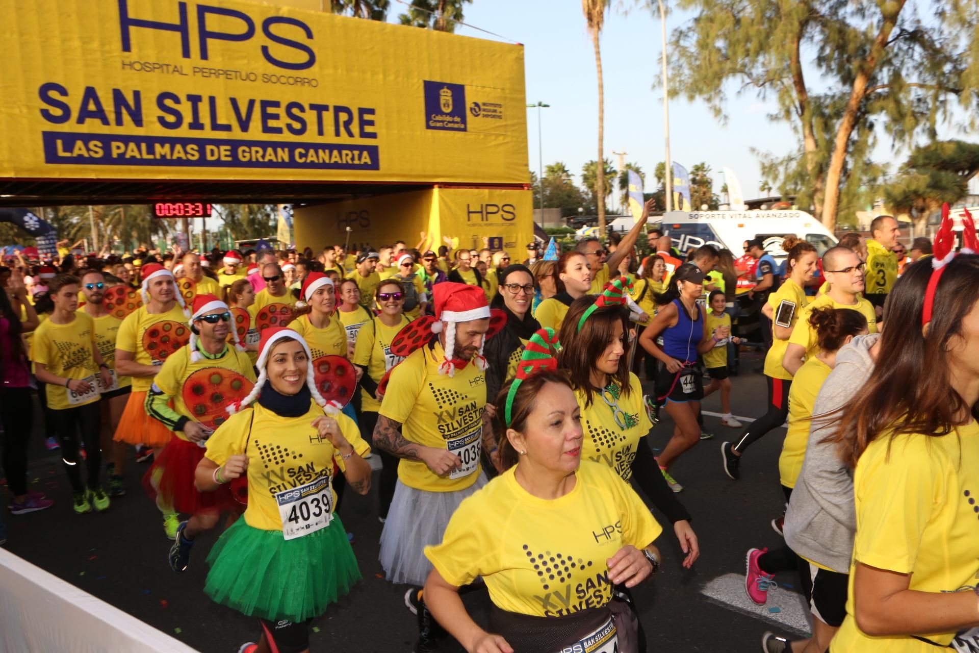 Carrera de La San Silvestre en Las Palmas de Gran Canaria (ALEJANDRO RAMOS)