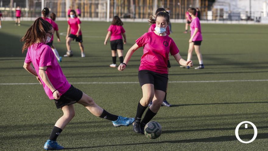 Entrenamiento del equipo Paquillo Moreno de Montilla