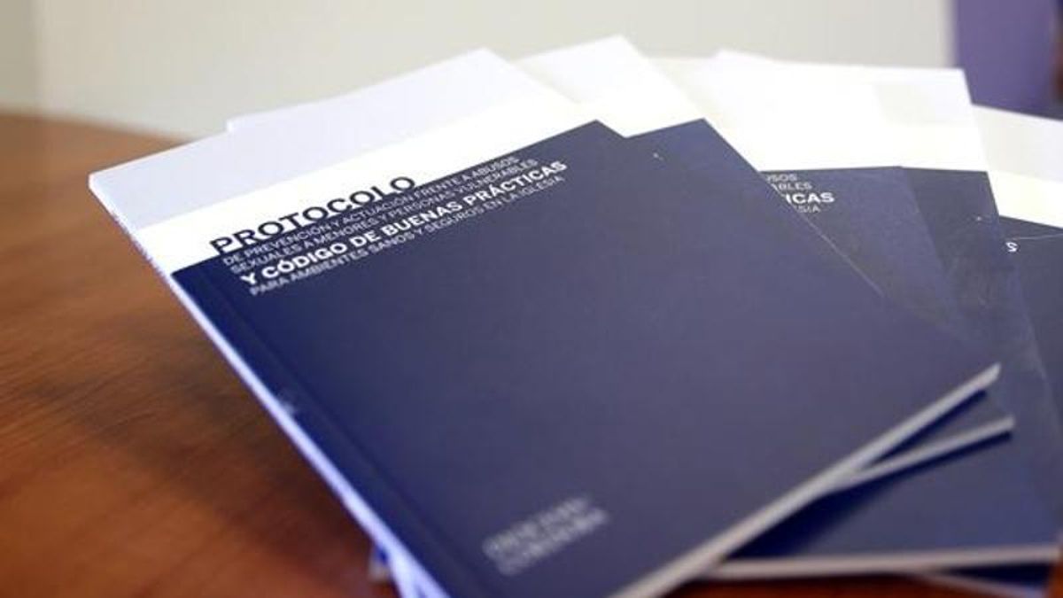 Protocolo de prevención y actuación frente a abusos sexuales a menores y personas vulnerables en la Iglesia.