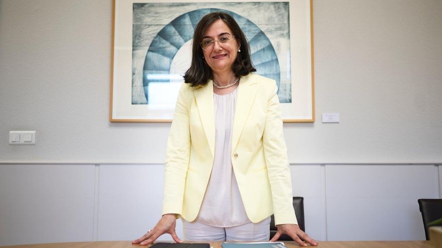 Conchi López, rectora UC