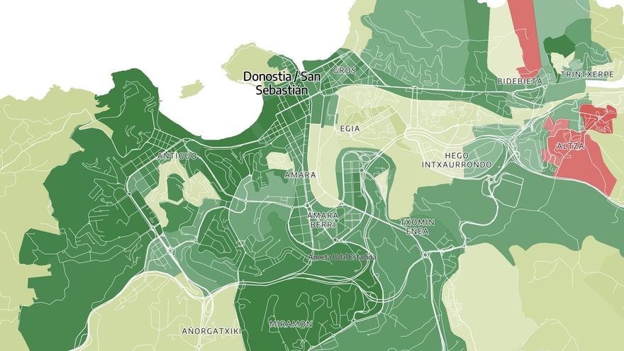 Resultados calle a calle Euskadi