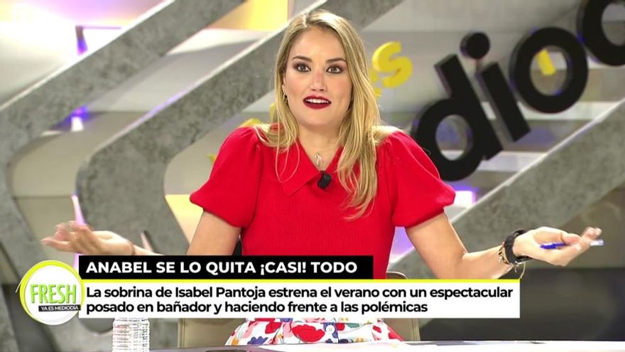 Alba Carrillo en 'Ya es mediodía'