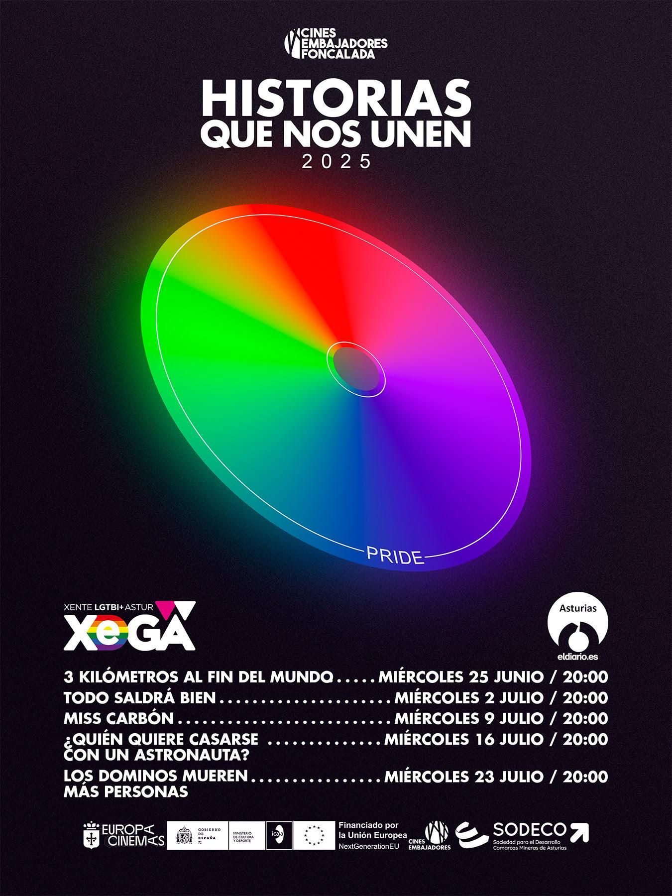 Ciclo LGTBI en Cines Embajadores Foncalada de Oviedo
