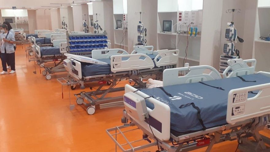 Archivo - Nuevas camas UCI habilitadas en el Hospital Universitario Central de Asturias (HUCA) para pacientes con coronavirus, COVID-19.