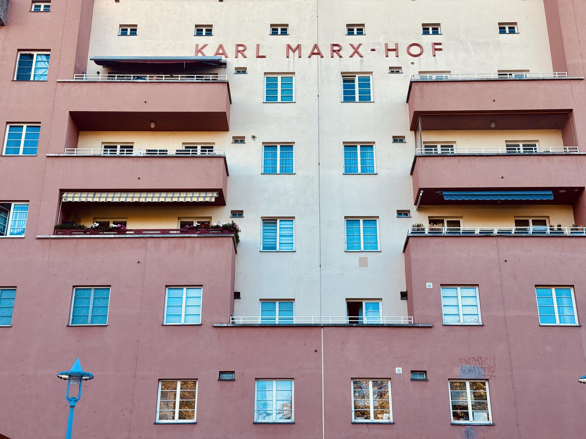 Viviendas del Karl-Marx-Hof, icónico bloque de la 'Viena roja'