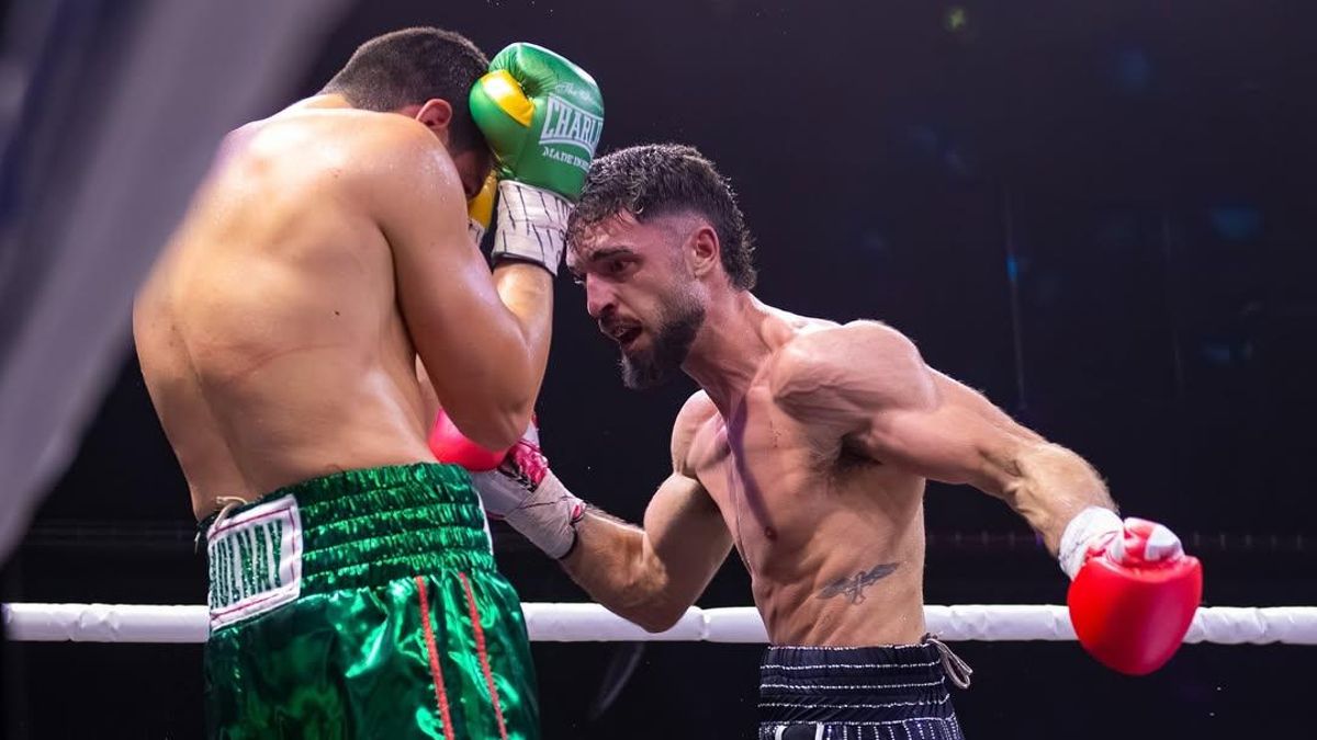 Navarro Jr. en su último combate