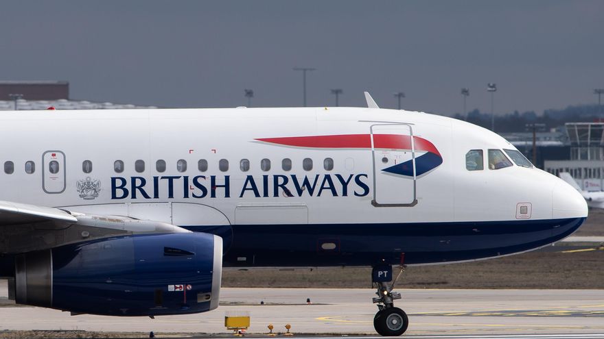 Un avión de British Airways en una imagen de archivo.