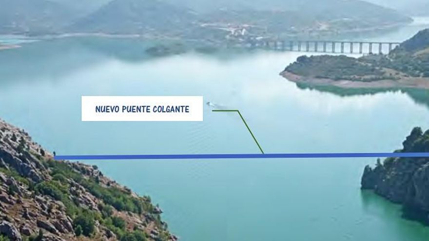 Vertiginosa ruta al Riaño oculto: una pasarela sobre el pantano y mucho más en un proyecto millonario con fondos mineros
