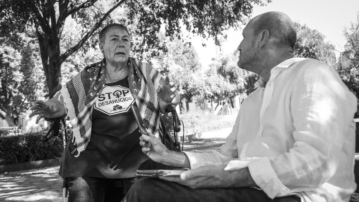 Entrevista N&B a Paca Blanco, ecologista