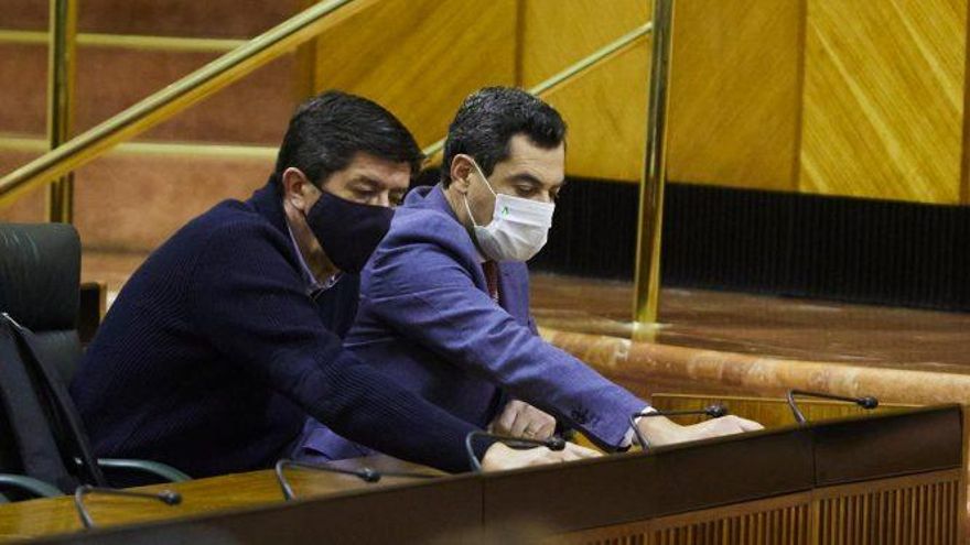 PP y Ciudadanos cierran la puerta a concurrir con una lista conjunta a las elecciones de Andalucía