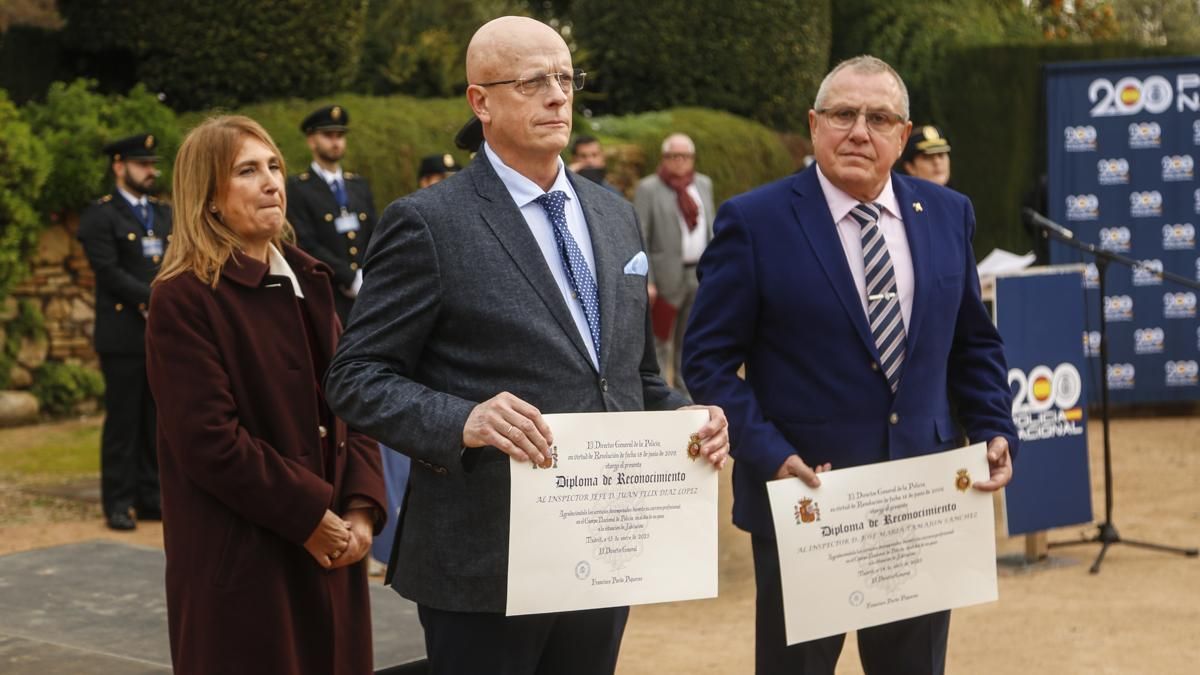 Celebración del acto de Policía Nacional con motivo del 202º aniversario de su fundación