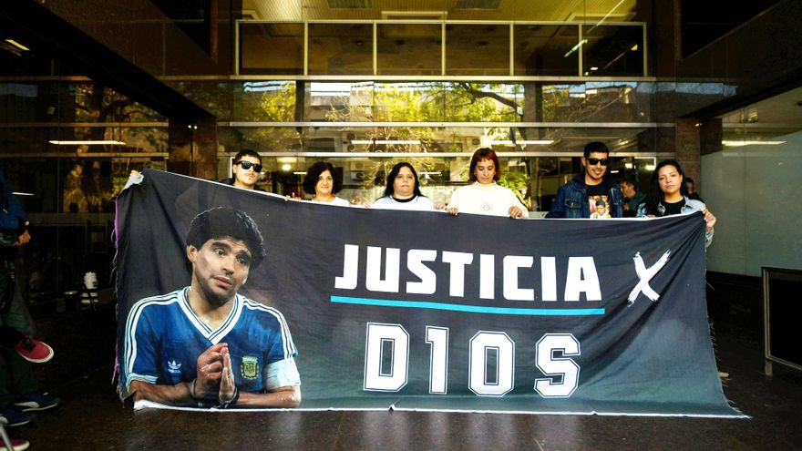 Maradona: rápido, con bolillero y la presencia de las partes piden agilizar el sorteo de un nuevo Tribunal