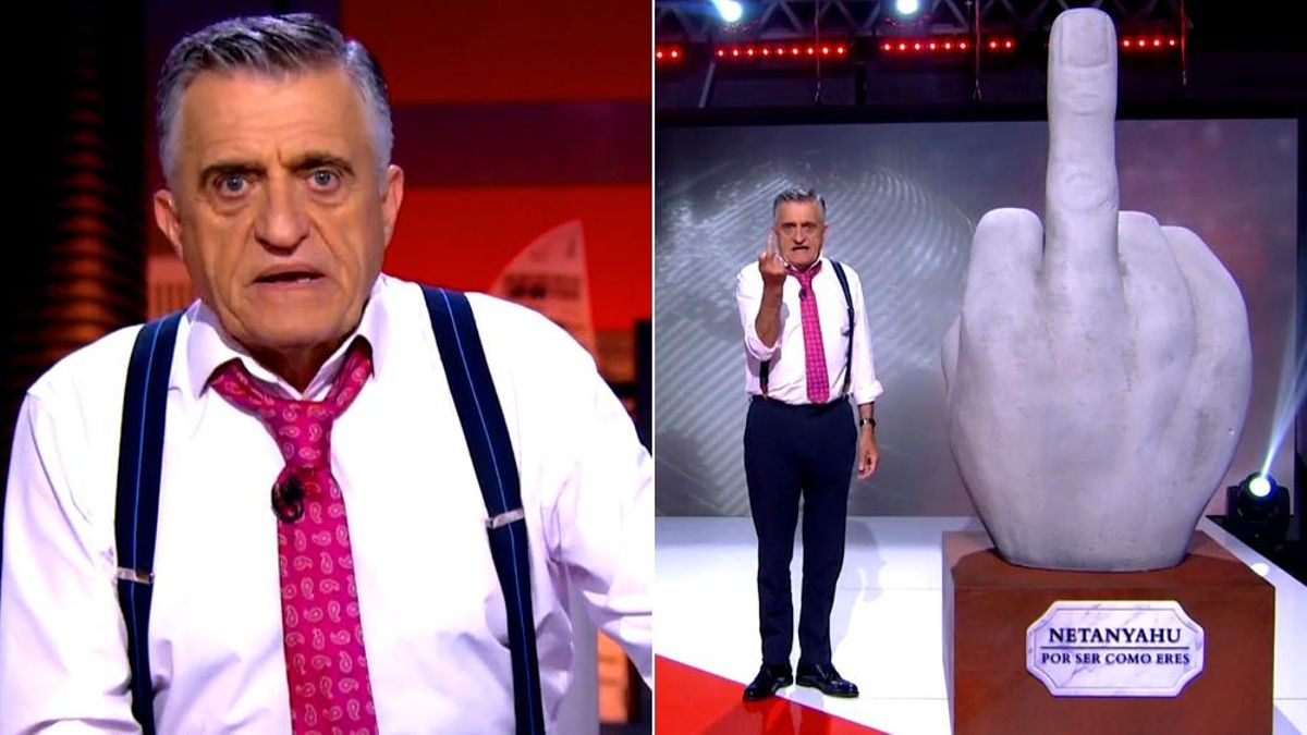 Wyoming responde en 'El Intermedio' a la amenaza de Netanyahu contra España: "Siéntese aquí y pedalee"