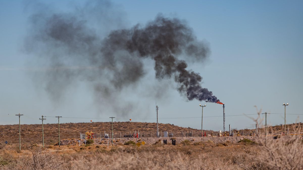 Planta de clasificación del gas. Bandurria Sur, Añelo, Neuquén.