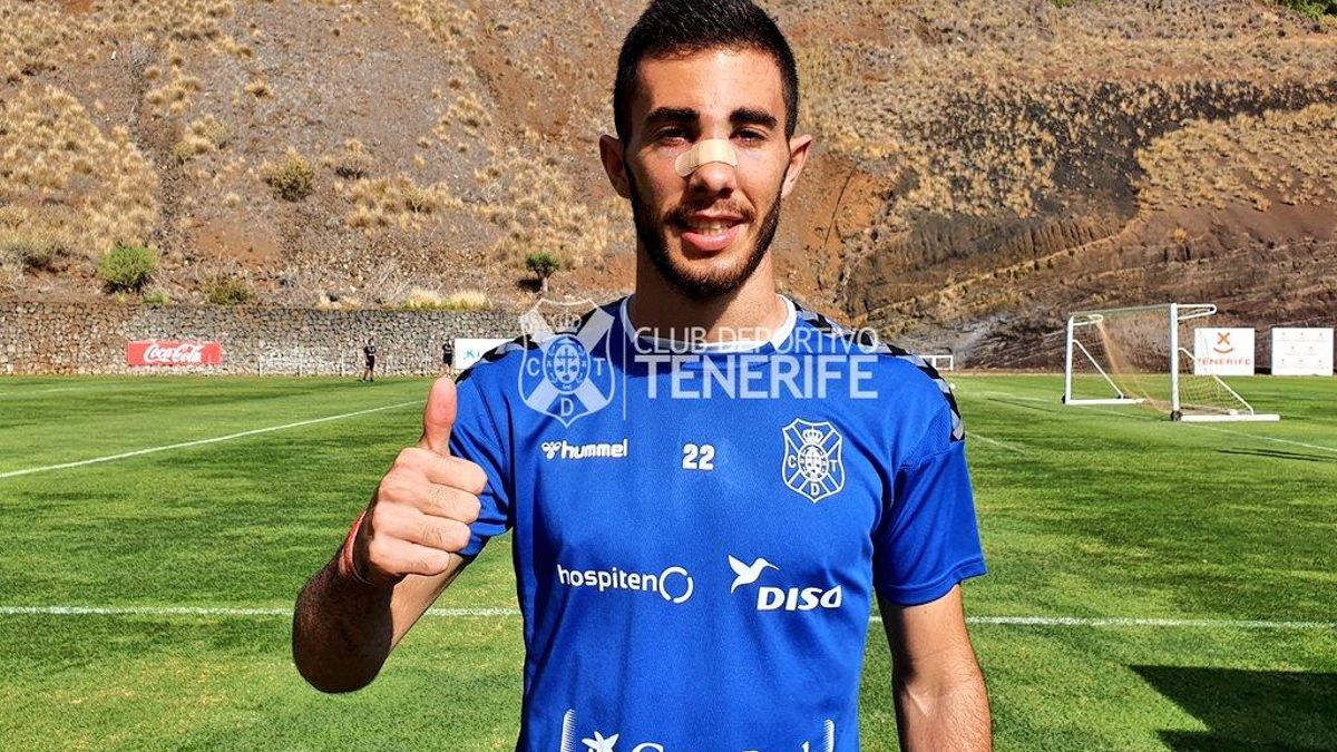 Jacobo, en el entrenamiento de El Mundialito