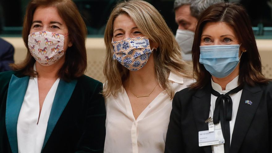 Los 27 aprueban fijar "salarios mínimos adecuados en la UE", a lo que se opuso el PP de Casado en la Eurocámara