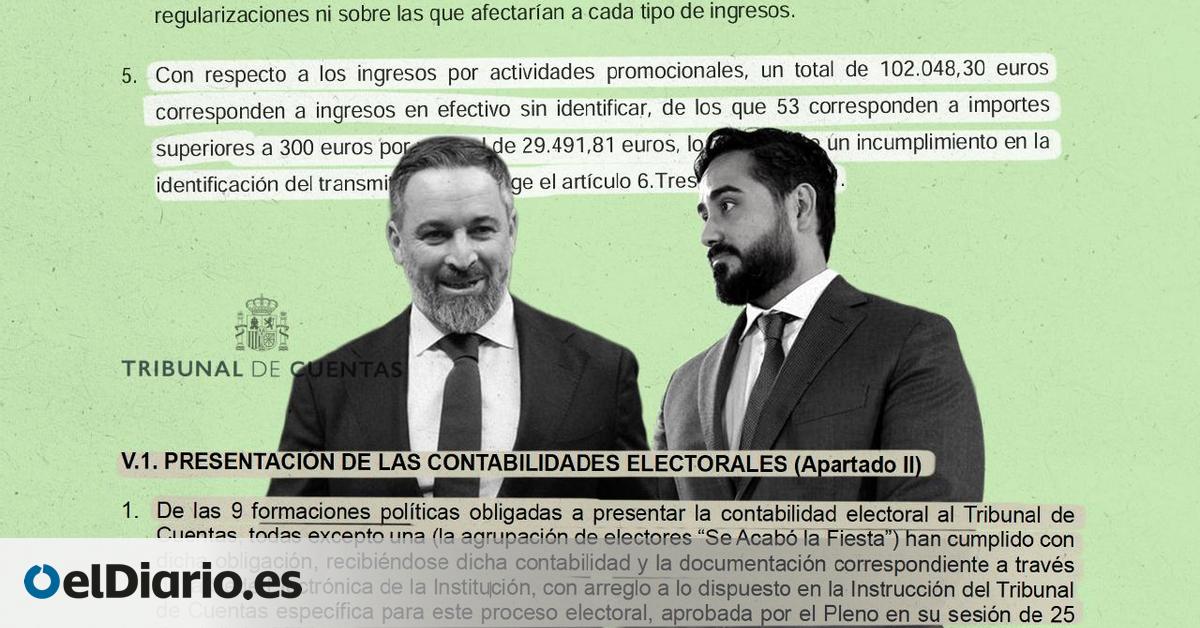 Las cuentas bajo sospecha de Alvise y Vox, en manos de los tribunales