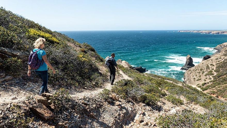 La ruta solo se puede realizar caminando.