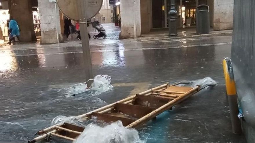 L'AEMET activa l'avís groc per pluges a Balears