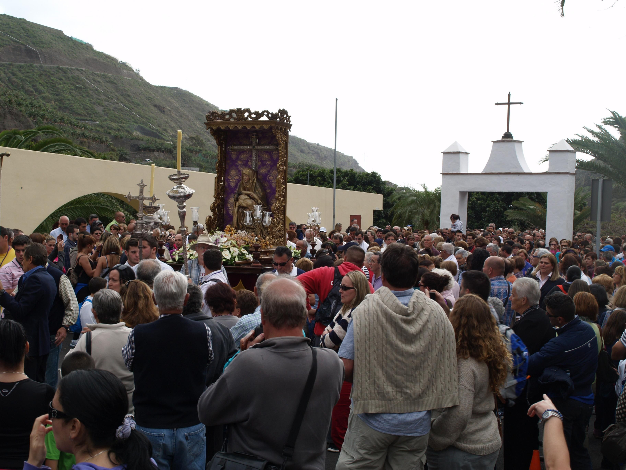 Subida de la Virgen de las Angustias, 24 de marzo de 2013. MVH