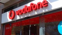 Entrada a una tienda de Vodafone.