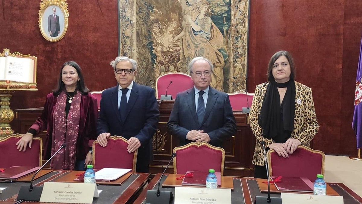 Diputación, CECO, UGT y CCOO se comprometen con el diálogo social al firmar los acuerdos de concertación