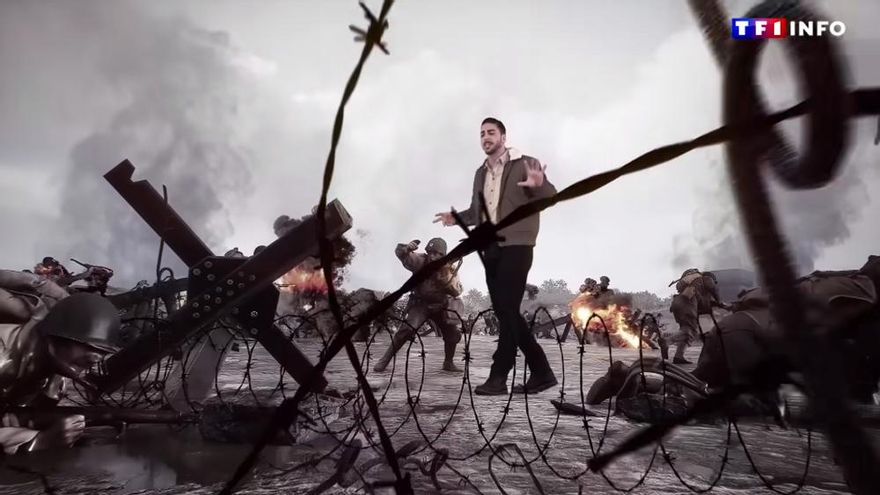 El desembarco de Normandía desde dentro: la espectacular recreación inmersiva de la TV francesa por el 80 aniversario