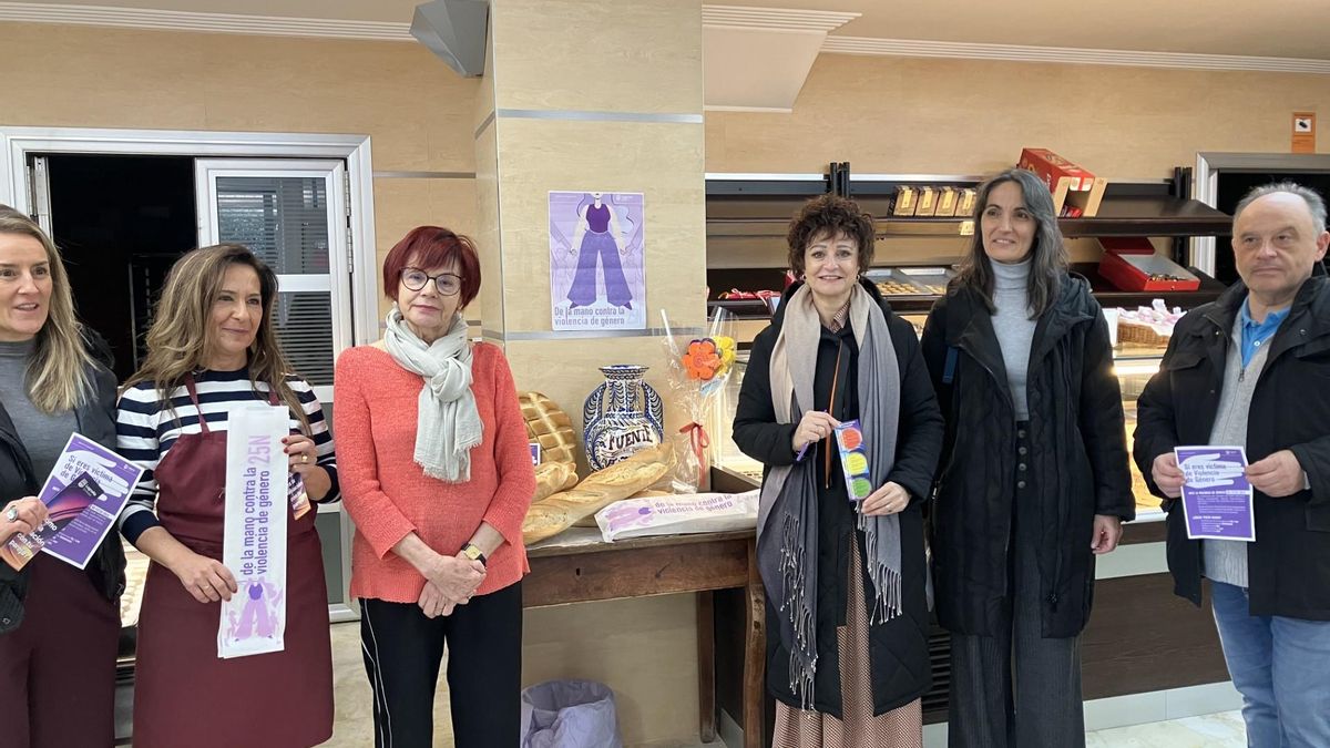 Las 14 panaderías de Logroño que sensibilizarán contra la violencia machista en las bolsas del pan