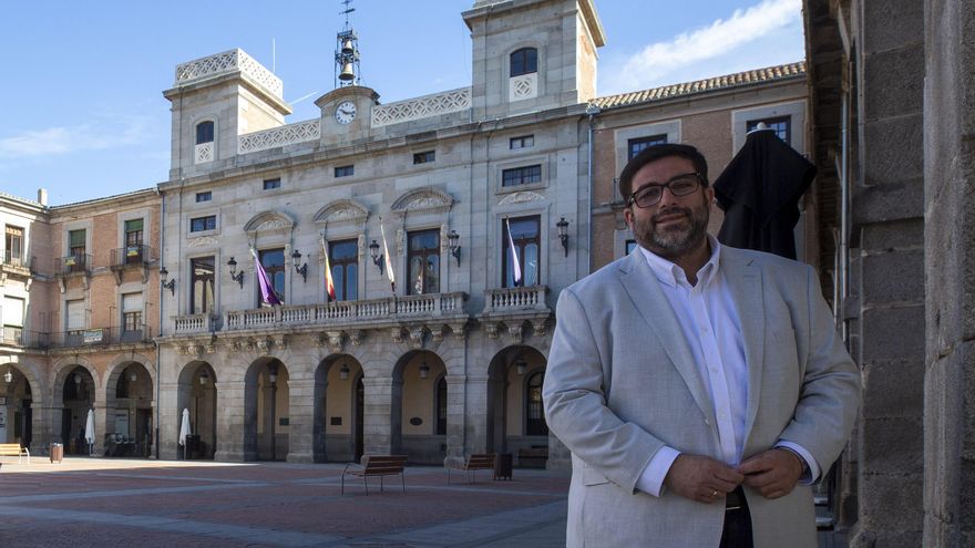 El candidato de XAV a la Alcaldía de Ávila para el 28M, Jesús Manuel Sánchez Cabrera.