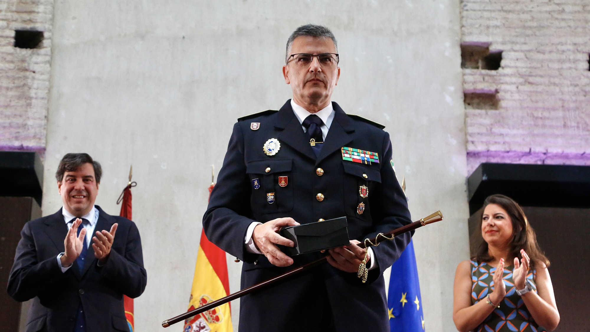 Toma de posesión del nuevo intendente mayor de la Jefatura de la Policía Local