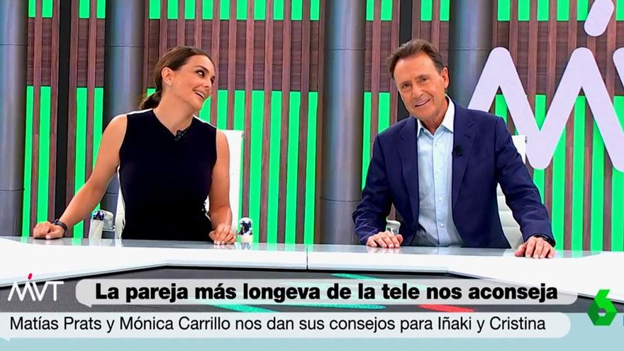 Matías Prats y Mónica Carrillo recordaron en laSexta sus mejores momentos: "Ya me quiere despedir"