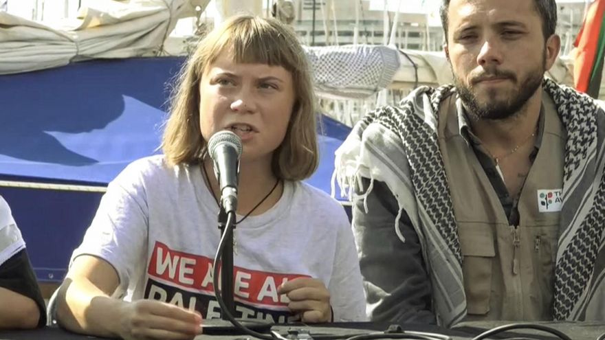 Greta Thunberg apela a la "resistencia" ciudadana ante el "fracaso" de los políticos en Gaza