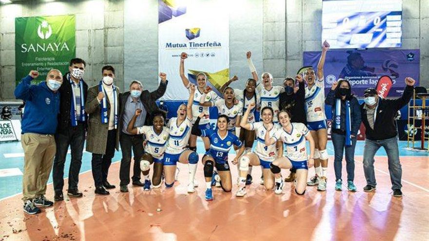 El Tenerife La Laguna se cuela en las semifinales de la CEV Challenge Cup