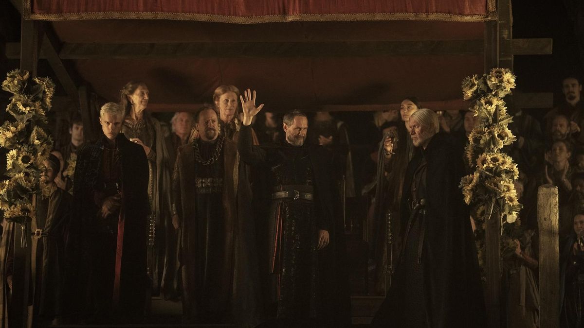 Baelor y Maekar Targaryen en el segundo capítulo de la temporada 1 de 'El caballero de los Siete Reinos'