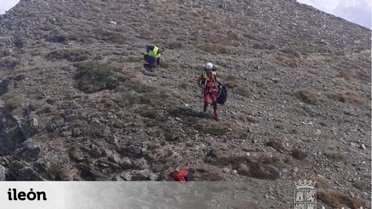 Auxilian a un montañero enriscado en el alto de Cubil del Can y lo ...