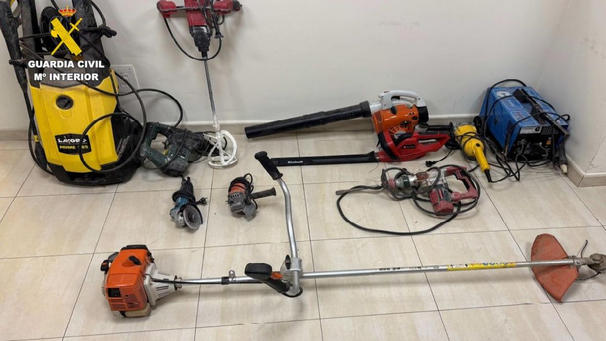 Detenido tras robar en una nave y agredir a un guardia civil durante su arresto