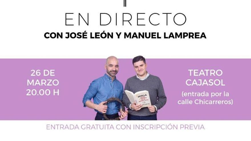 'Sacra Conversazione' graba en directo un episodio especial del podcast el 26 de marzo