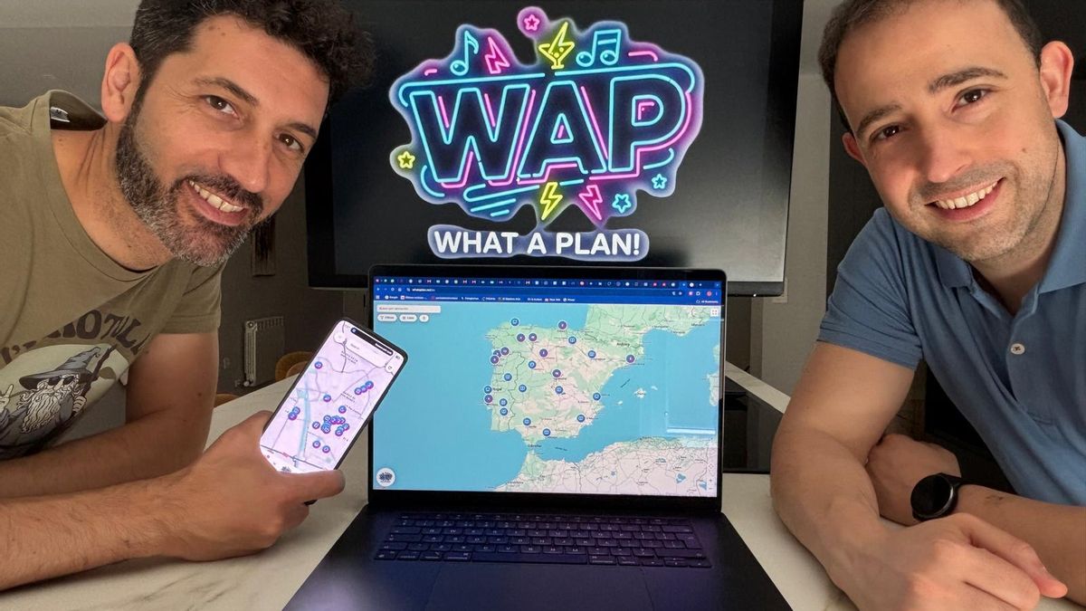 A la izquierda Luís Pedreira y a la derecha Jorge Velasco, creadores de What a Plan.
